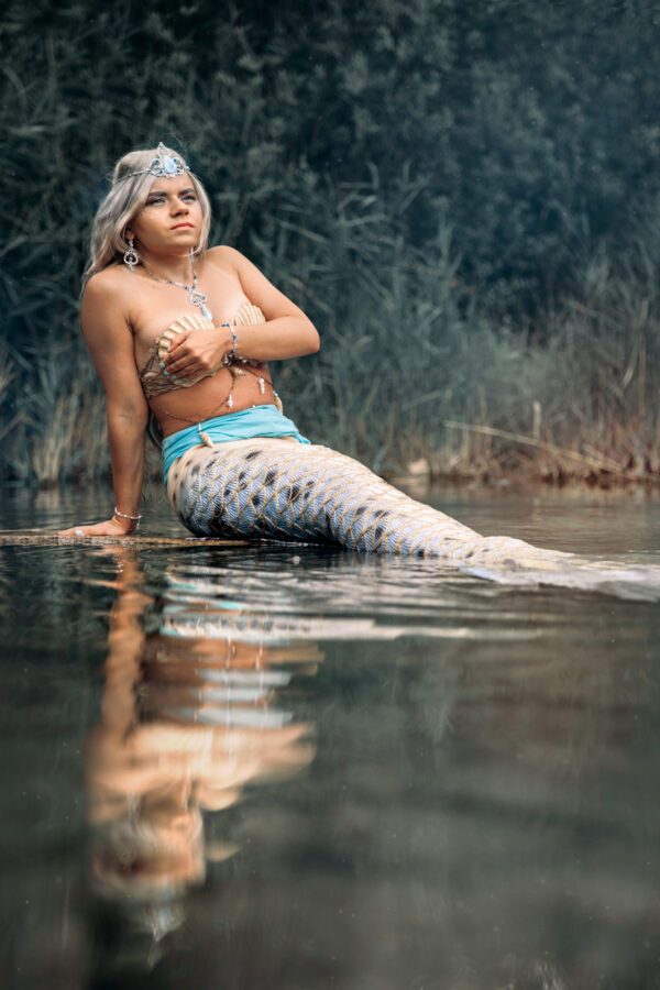 Mermaid: Afrodíté - perlový náramek s vlnkami - Image 4